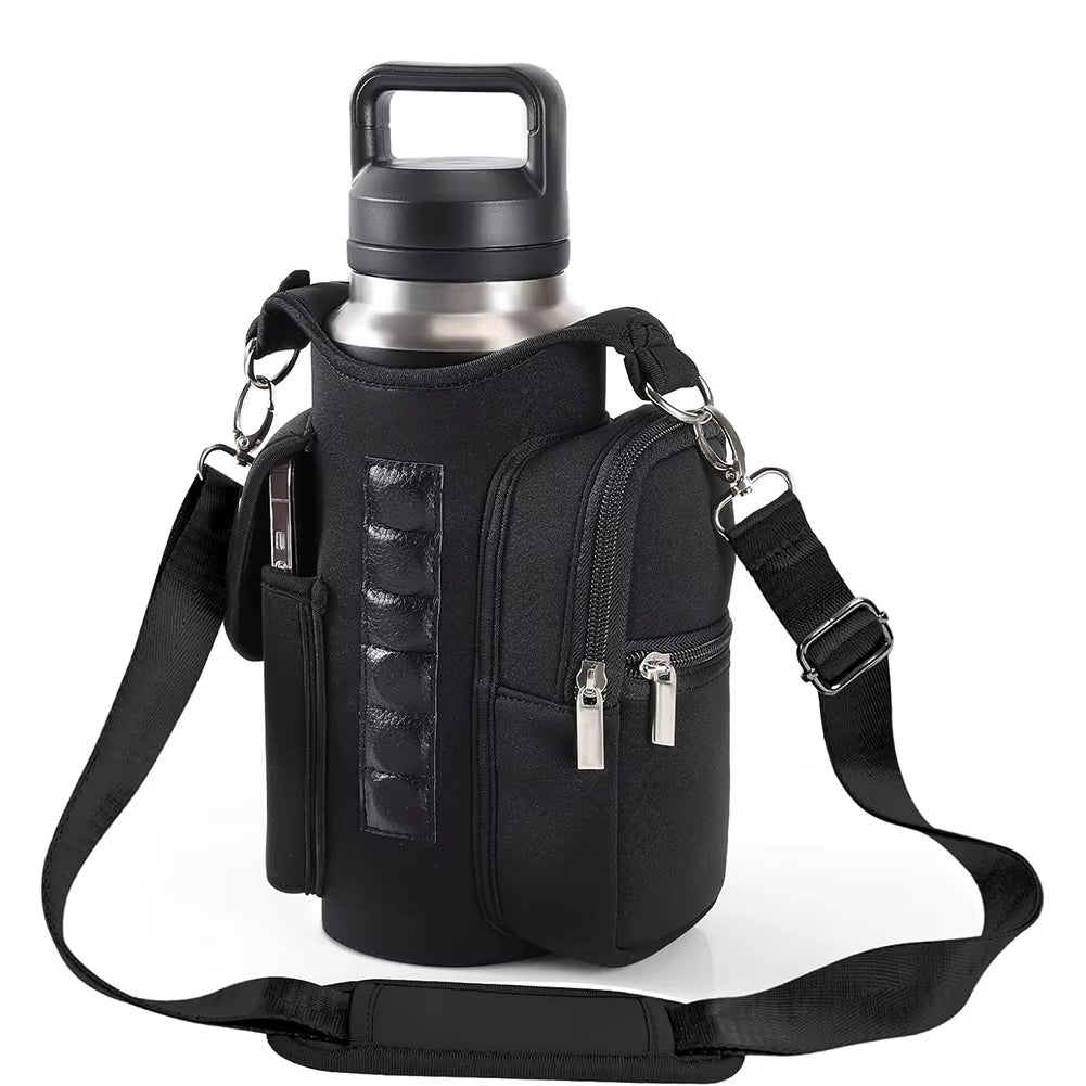 Stay Hydrated and Hands-Free! ๐ Check out our Magnetic Water Bottle Holder with Phone Pocket - Perfect for your Outdoor Sports and Fitness Adventures! ๐ช๐ดโโ๏ธ๐ณ