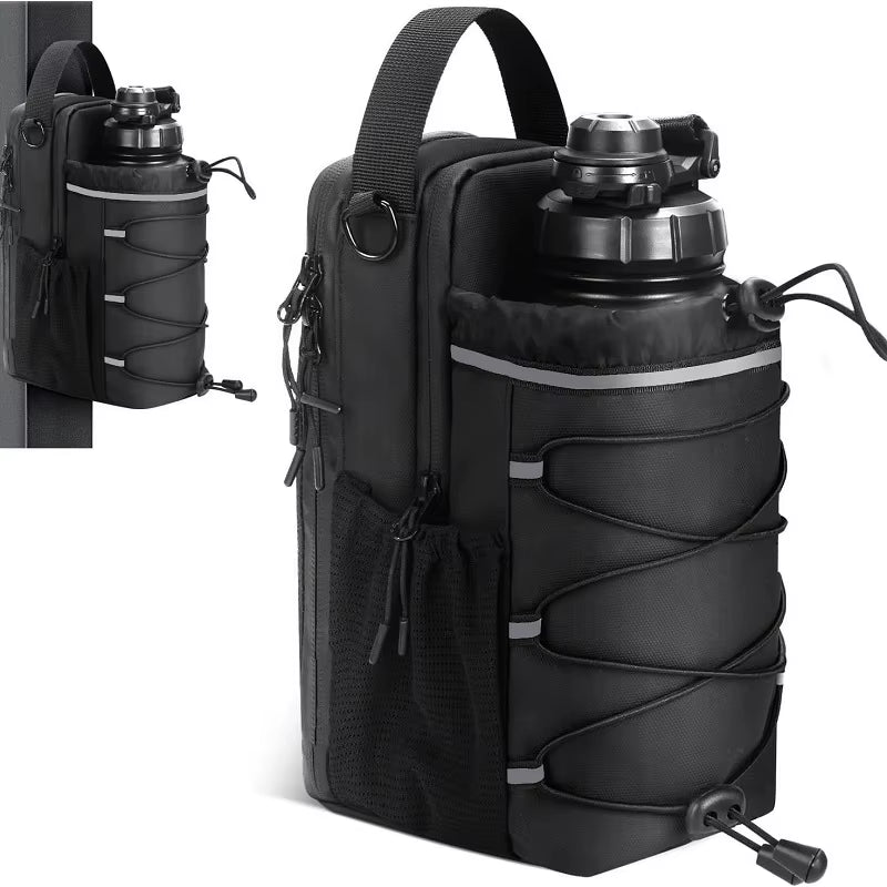 Stay Hydrated and Hands-Free! ๐ Check out our Magnetic Water Bottle Holder with Phone Pocket - Perfect for your Outdoor Sports and Fitness Adventures! ๐ช๐ดโโ๏ธ๐ณ